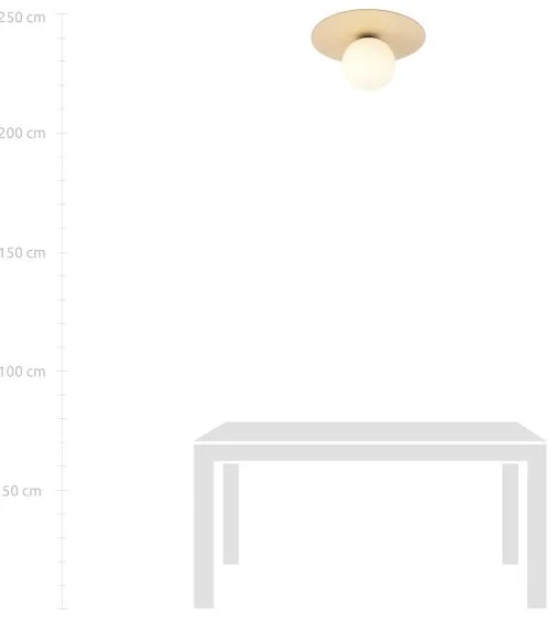 Plafoniera KENZO 1xE14/10W/230V beige