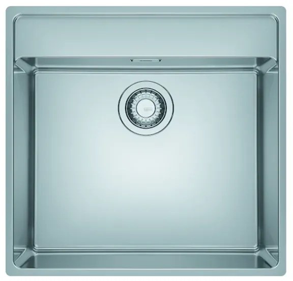 Lavello integrato 1 vasca FRANKE Maris inox L 53 x L 51 cm argento