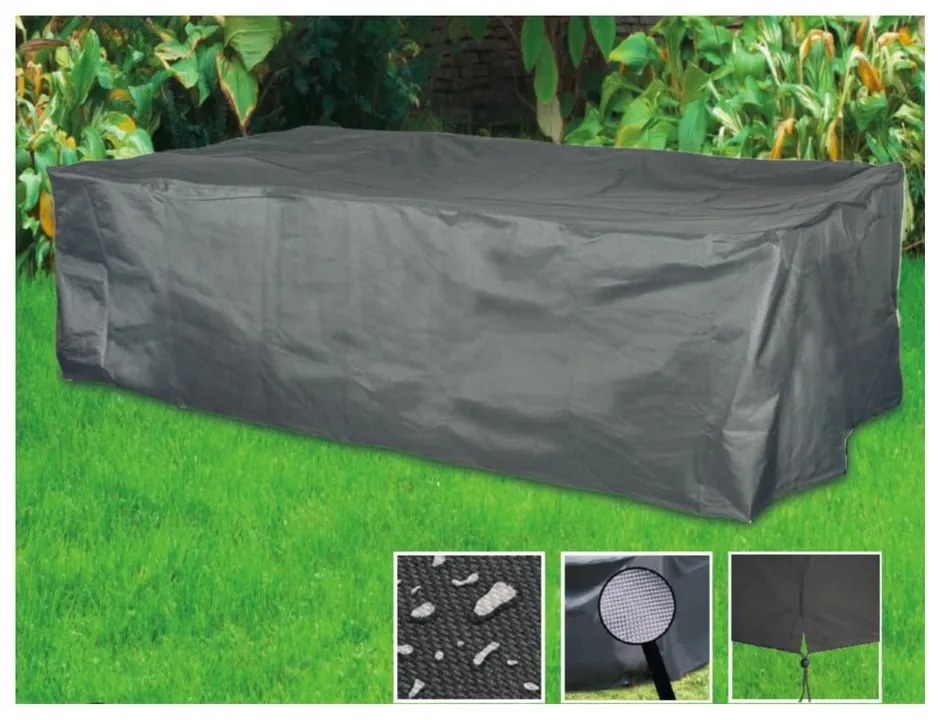 Telo di protezione per mobili da giardino 350x150x95 cm - Garden Pleasure