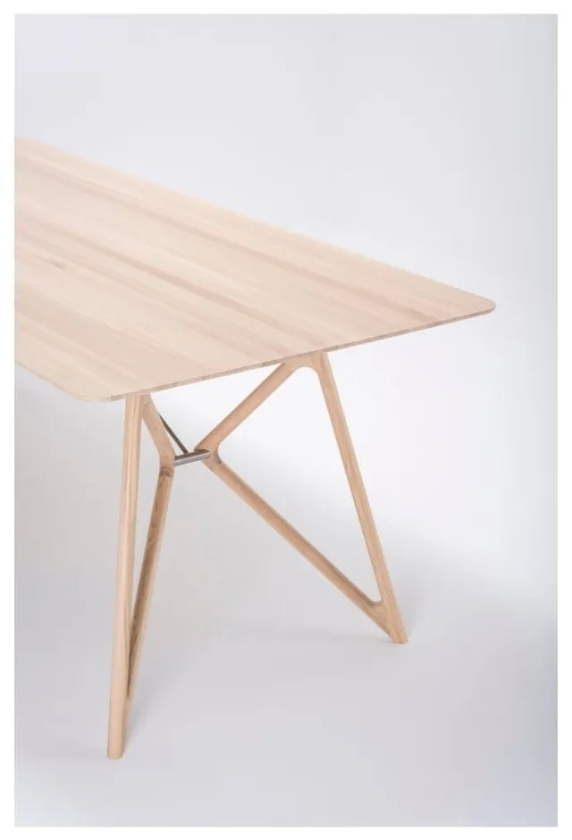 Tavolo da pranzo con piano in rovere 220x90 cm Tink - Gazzda