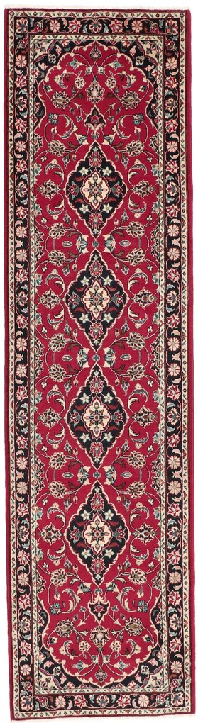 Kashan Tappeto 310x80 (Iran) Annodato A Mano