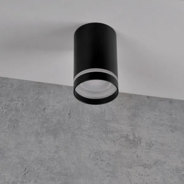 Luce Spot FABRI 1xGU10/10W/230V nero