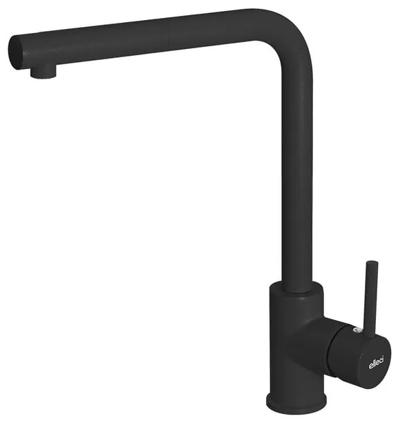 Rubinetto da cucina con doccetta TRAIL PLUS nero verniciato opaco ELLECI