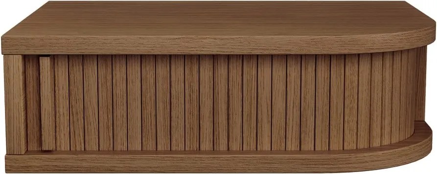 Comodino marrone con effetto noce Farsta – Woodman