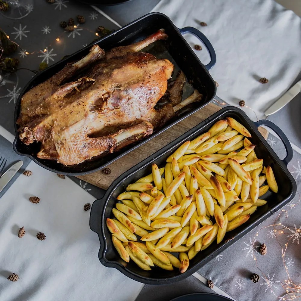 Teglia in ghisa 22x42,5 cm LITINA SMALT - Orion