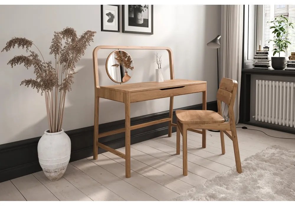 Toeletta in rovere 57x110 cm Twig - The Beds