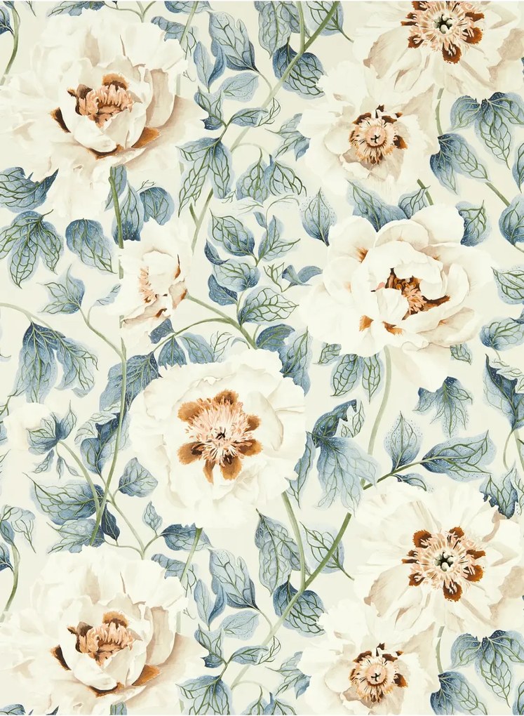 Harlequin Carta da parati Florent - Sailcloth/ Celestial/ Clay