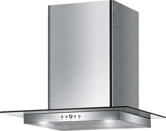 Cappa a parete TGL XA60 FABER argento L 60 cm