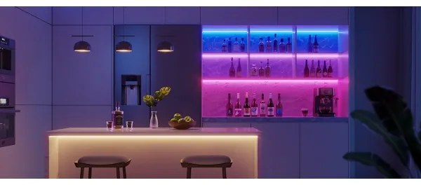 Govee - LED RGBICW Striscia dimmerabile COB 3780 diodi 3m Wi-Fi Matter