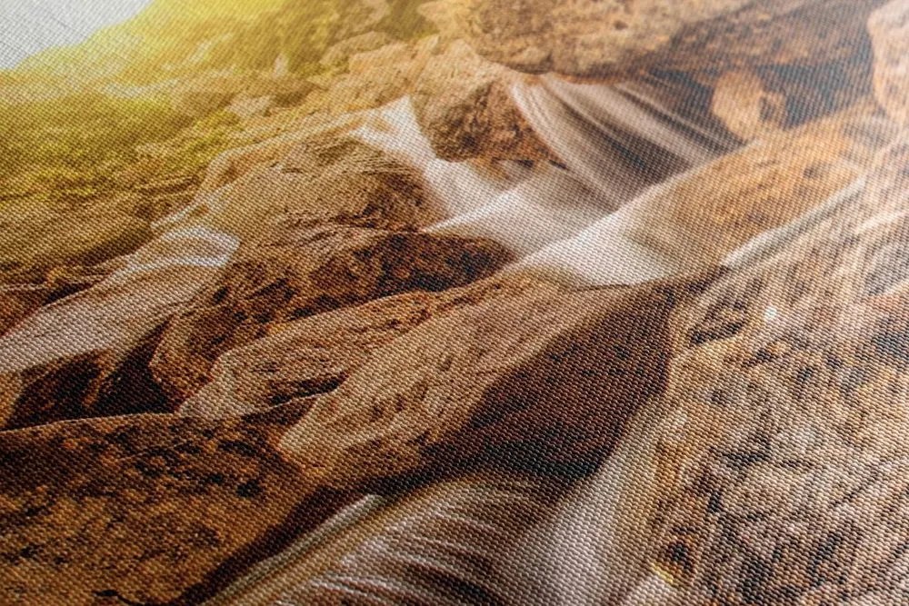Quadro su tela – Cascate alpine
