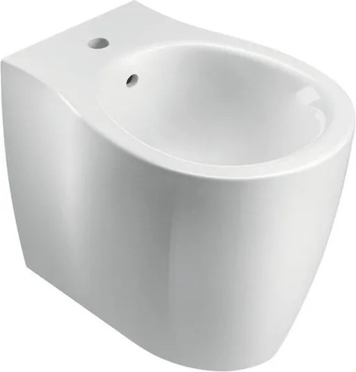 Bidet filomuro Soft OLYMPIA CERAMICA L 37 x H 42 x P 54 cm bianco