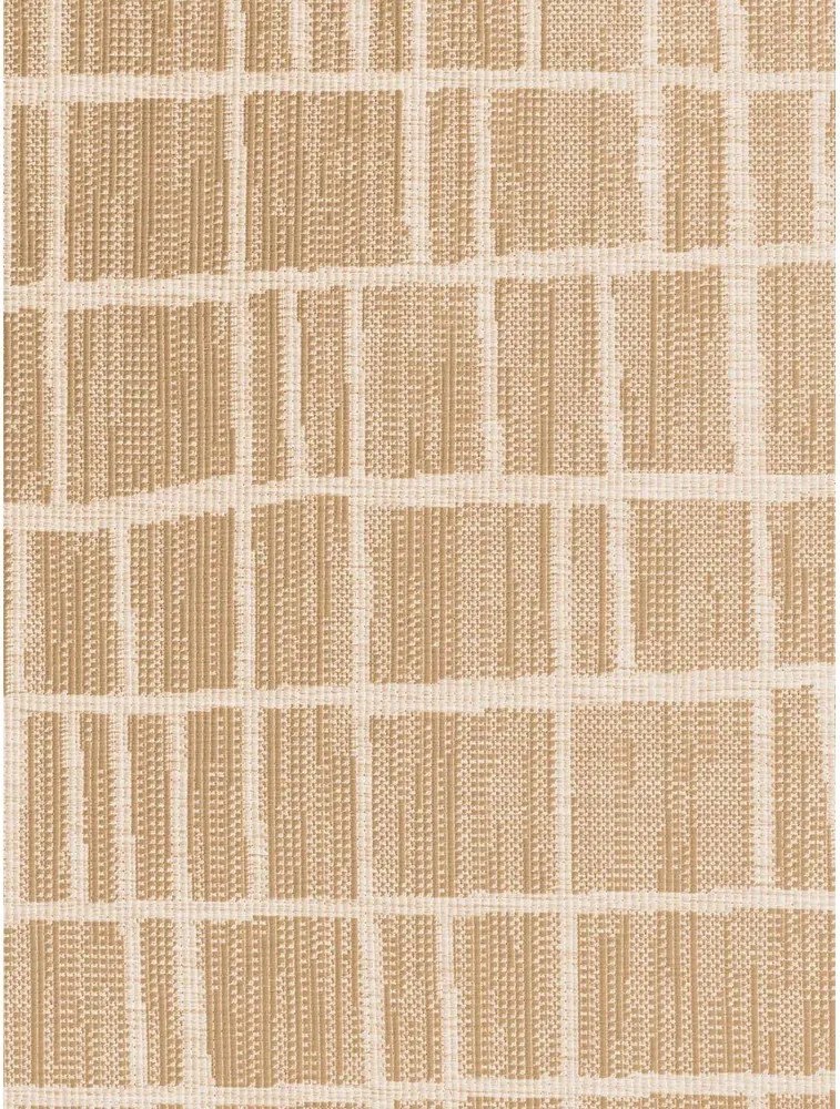 Tappeto da interno/esterno rotondo color crema/di colore naturale ø 160 cm Haringey Crouch – Ted Baker