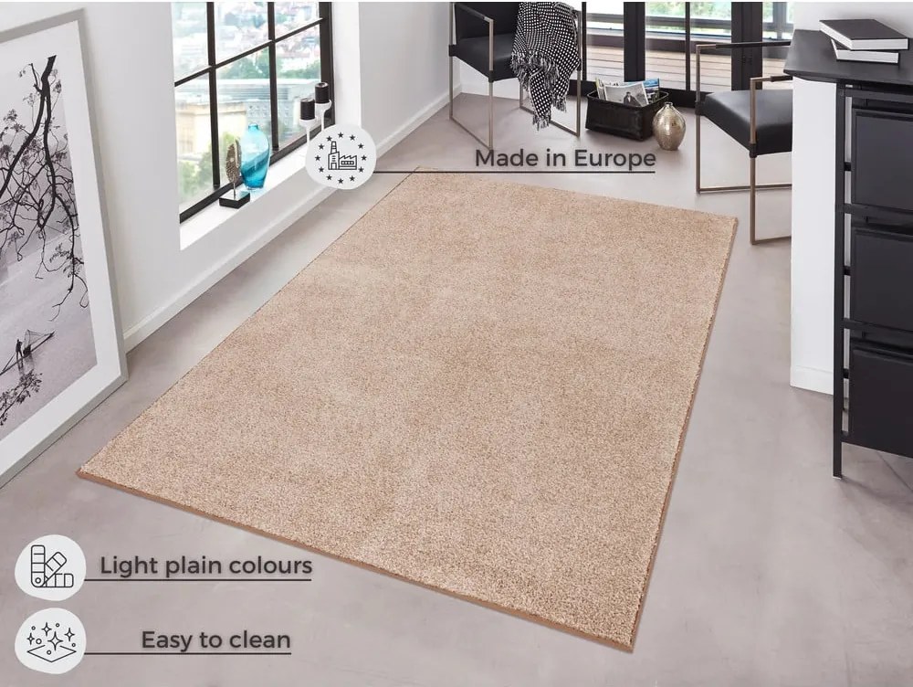 Tappeto beige , 140 x 200 cm Pure - Hanse Home