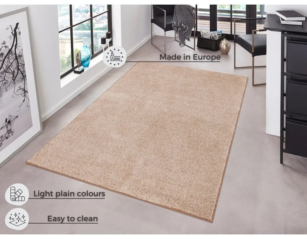 Tappeto beige Pure, 200 x 300 cm - Hanse Home