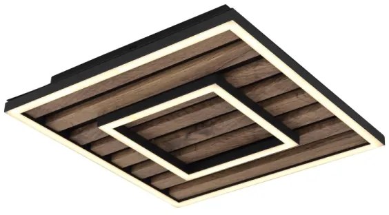 Globo 67345D - Lampada LED da soffitto WOODY LED/18W/230V 3000K 30x30 cm