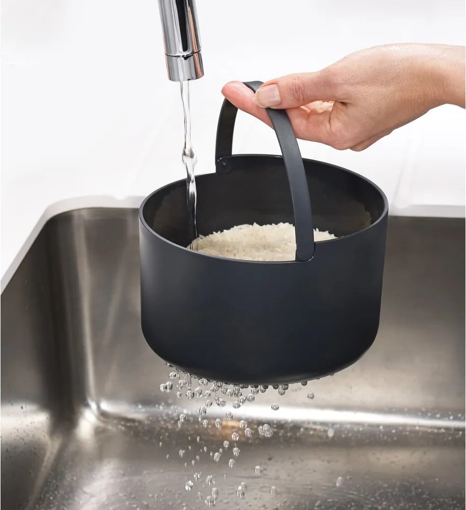 Set arancione e grigio per la preparazione del riso M-Cuisine - Joseph Joseph