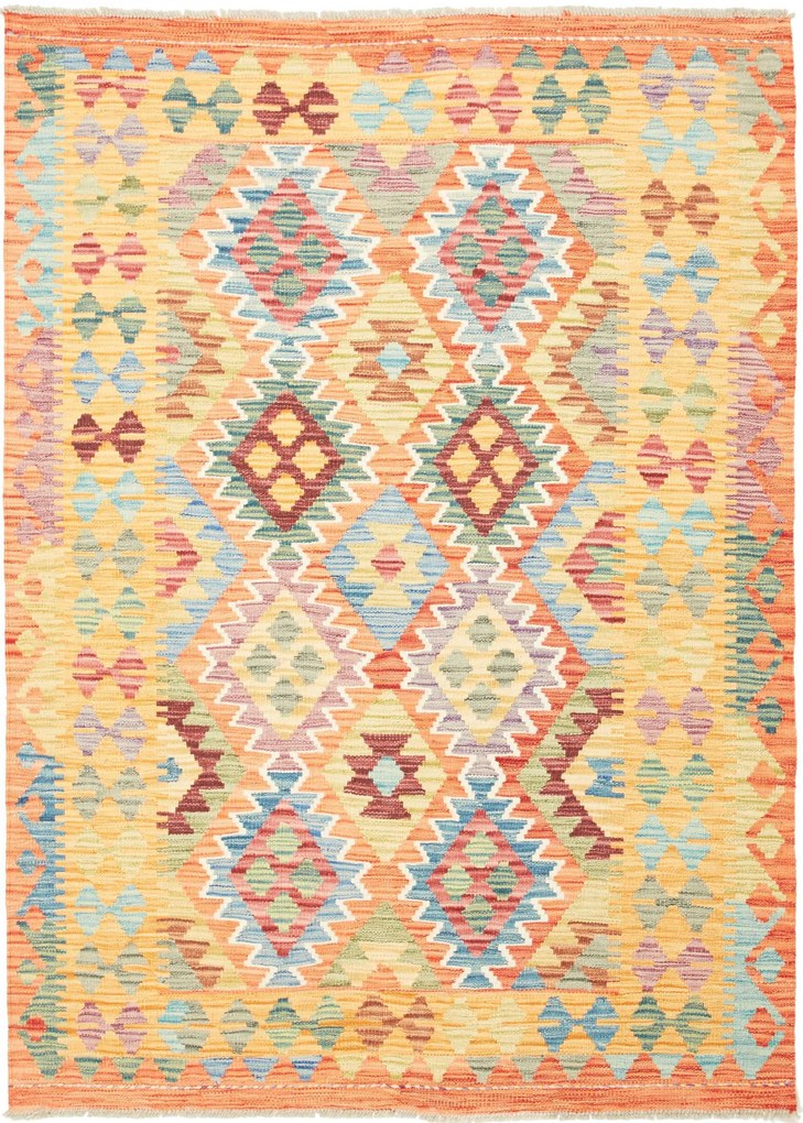 Kilim Tappeto 130 x 180 (Pakistan) Tessuto A Mano