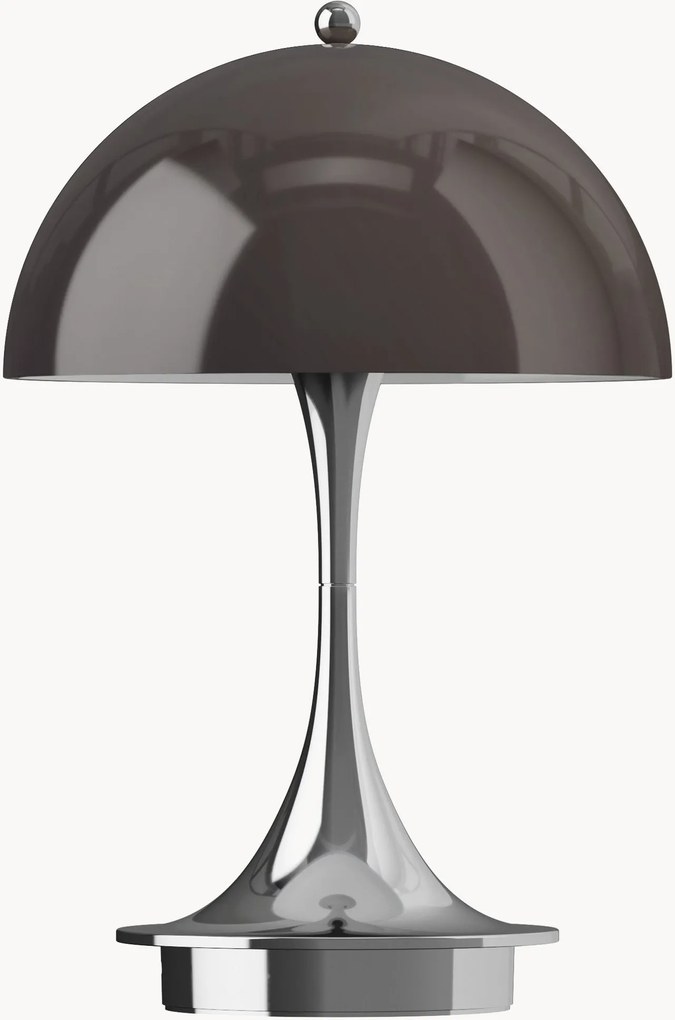 Lampada da tavolo portatile a LED con luce regolabile Panthella 160, Design Verner Panton