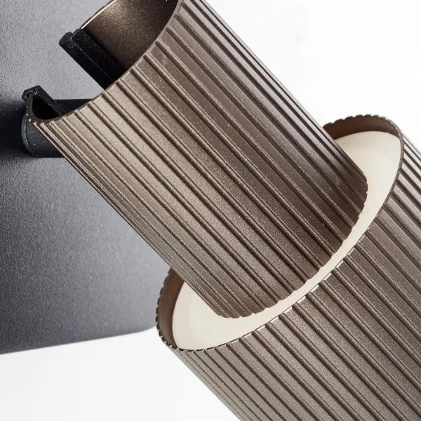 Brilliant - Luce Spot da parete a LED CADIZ 1xGU10/5W/230V bronzo