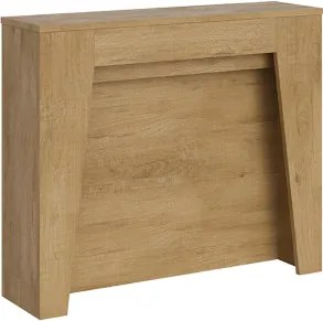 Consolle allungabile 90x25/211 cm DEVA Quercia Natura allunghe interne