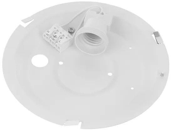 Brilagi - Plafoniera con sensore CLARE 1xE27/24W/230V diametro 20 cm grigio