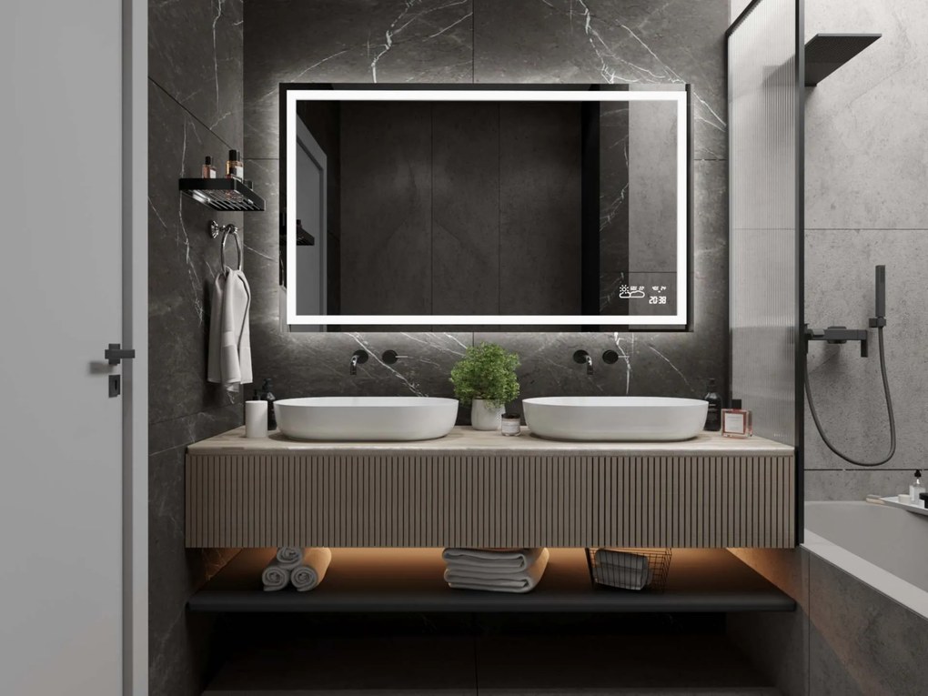 Specchio con illuminazione LED  M7