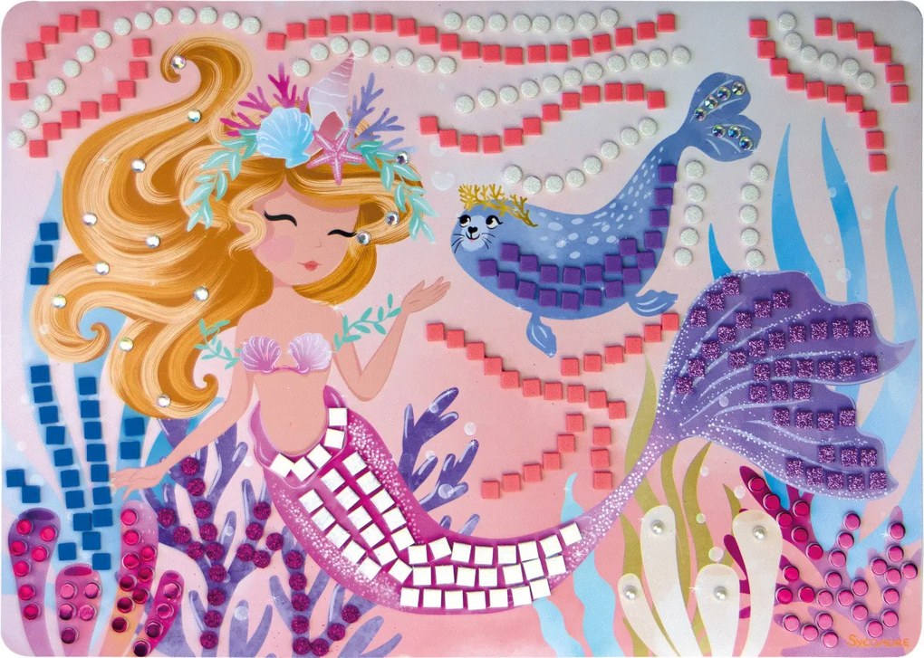Stick & Fun - Mosaico - Sirena