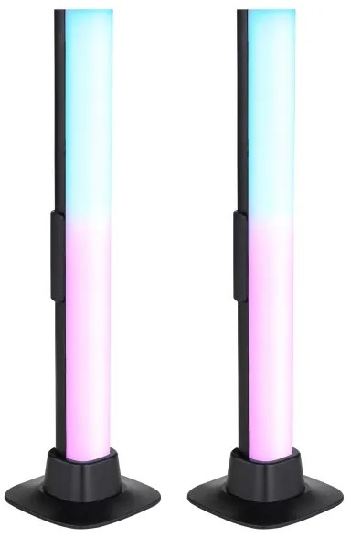 Globo 25895SH - SET 2x LED RGB Lampada da tavolo dimmerabile LED/2W/5V Wi-Fi Tuya