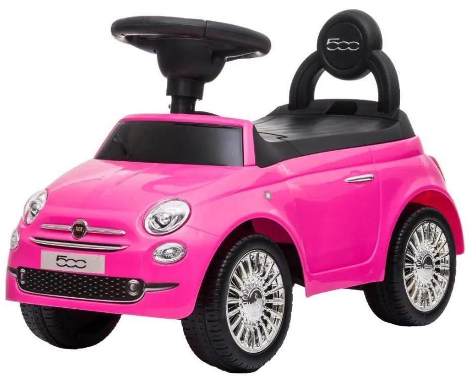 Bici a spinta Fiat 500 2xAA rosa