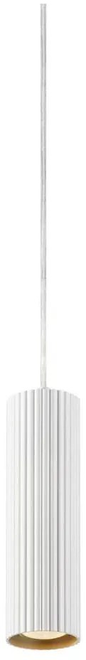 Markslöjd 108465 - Lampadario a sospensione con filo COSTILLA 1xGU10/7W/230V bianco