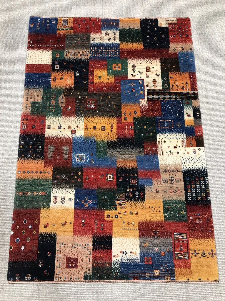 Loribaft Tappeto 150x100 (Iran) Annodato A Mano