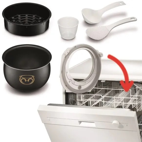 Tefal - Pentola elettrica multifunzionale FUZZY 750W/230V