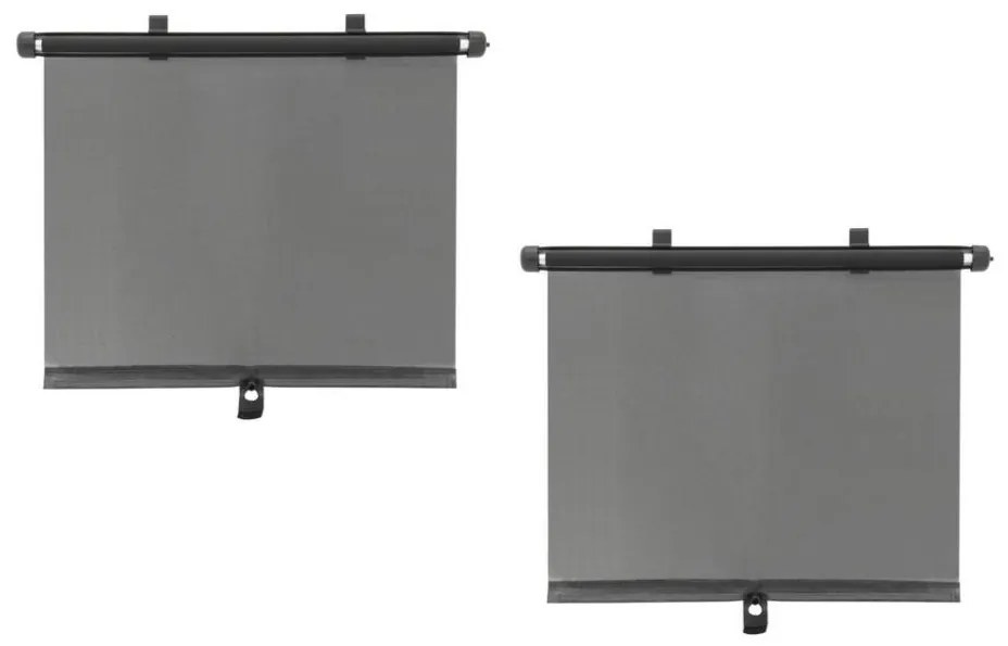 Tenda parasole per ventose con bloccaggio 42 cm 2 pz grigio