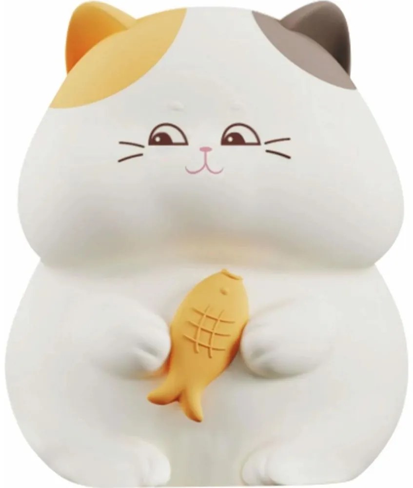 Lampada a LED RGBW Dimmerabile per bambini GATTO LED/1W/3,7V 1200 mAh