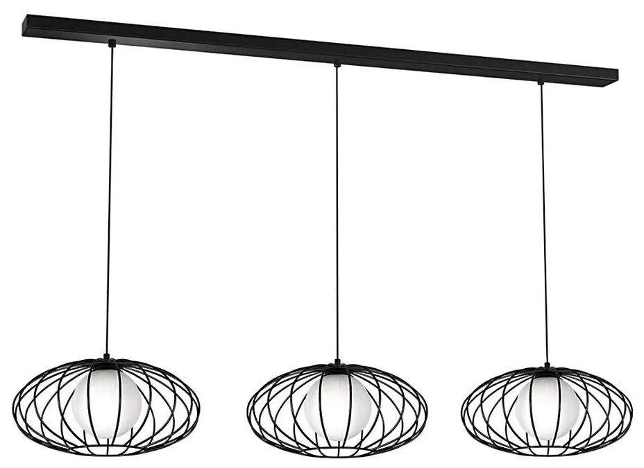 Lampadario su filo KRONOS 3xE14/40W/230V