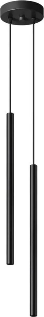 Lampadario a Sospensione 2xG9 PASTELO 2 in Acciaio