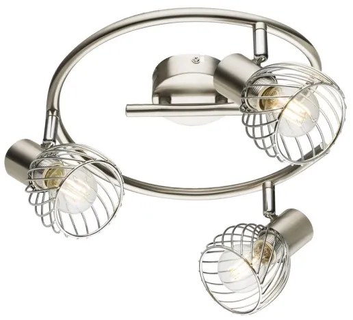 Globo 54809-3 - Luce Spot TEXAS 3xE14/40W/230V cromo opaco