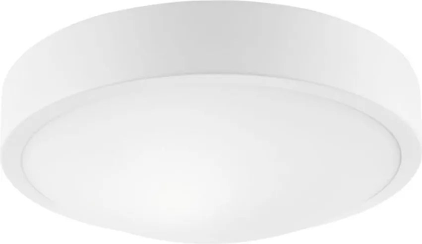 Plafoniera JONAS 1xE27/60W/230V diametro 26 cm bianco
