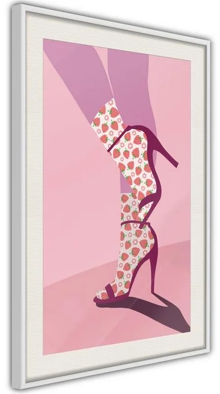 Poster  Fruity Socks  Cornice Quadri Cornice nera con pass-partout, Larghezza x Altezza Home decor 40x60