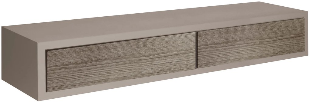 Mensola a muro Domino rettangolare in mdf L 88.2 x P 20 cm