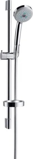 Doccetta con flessibile doccia e barra di scorrimento HANSGROHE Croma 100 in abs cromo anticalcare 3 getti