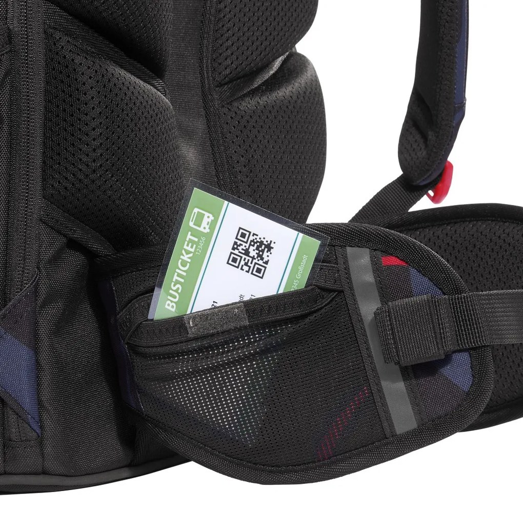 Zaino scuola coocazoo PORTER, Lava Lines, certificato AGR