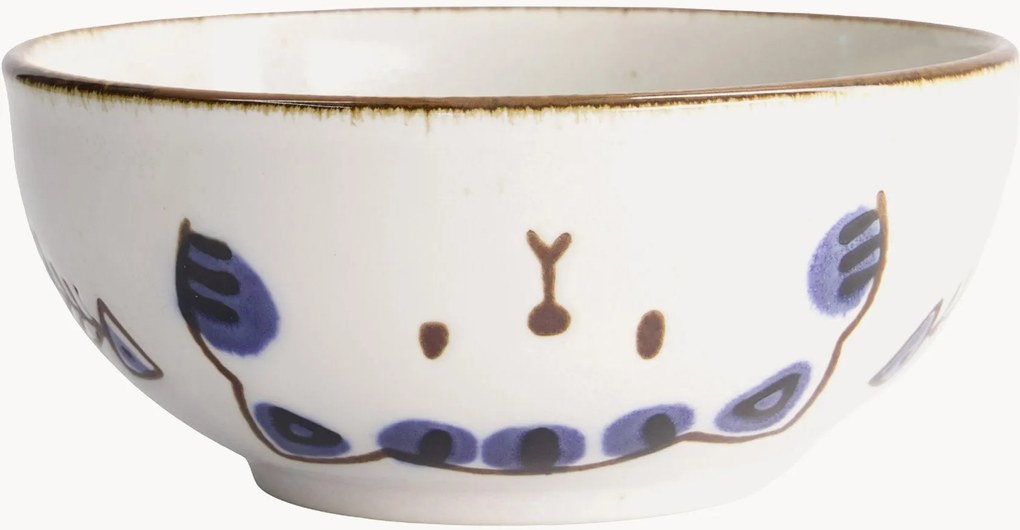 Set di 6 ciotole in porcellana Neko Bowls Kawaii Cat