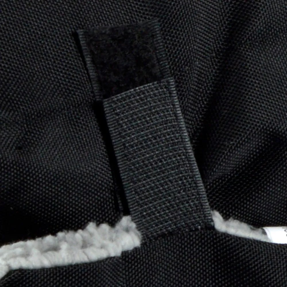 Coperta nera per cani con agnello 50x80 cm - Love Story