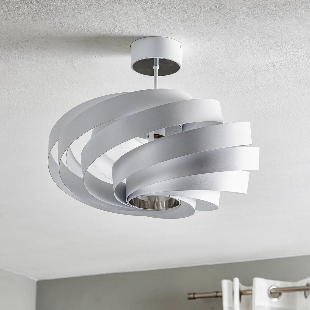 Euluna Plafoniera Vento, bianco Ø 50cm