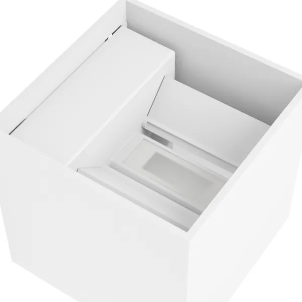 Eglo 74116- Lampada LED da esterno con sensore RINCINE, versatile per parete o soffitto, LED/2,2W/5V IP44, bianco