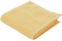 Asciugamano ospite cotone giallo 30x50 cm balza Pop Corn