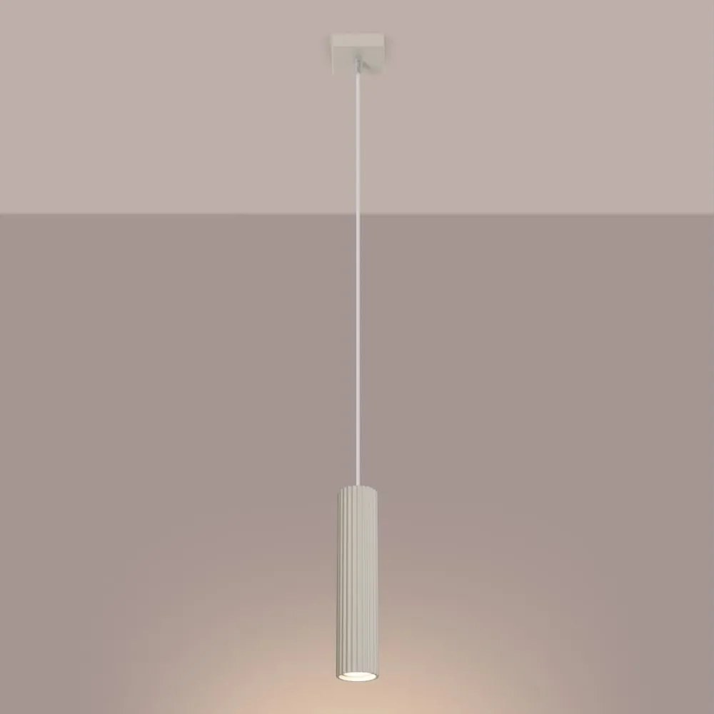 Brilagi - Lampada a sospensione LED su cavo CRESTO 1xGU10/10W/230V colore crema