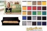 Copridivano Biancaluna Genius Color ElasticizzatoTinta Unita