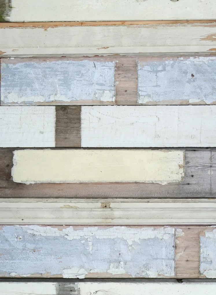 Studio Ditte Tapete Scrapwood White